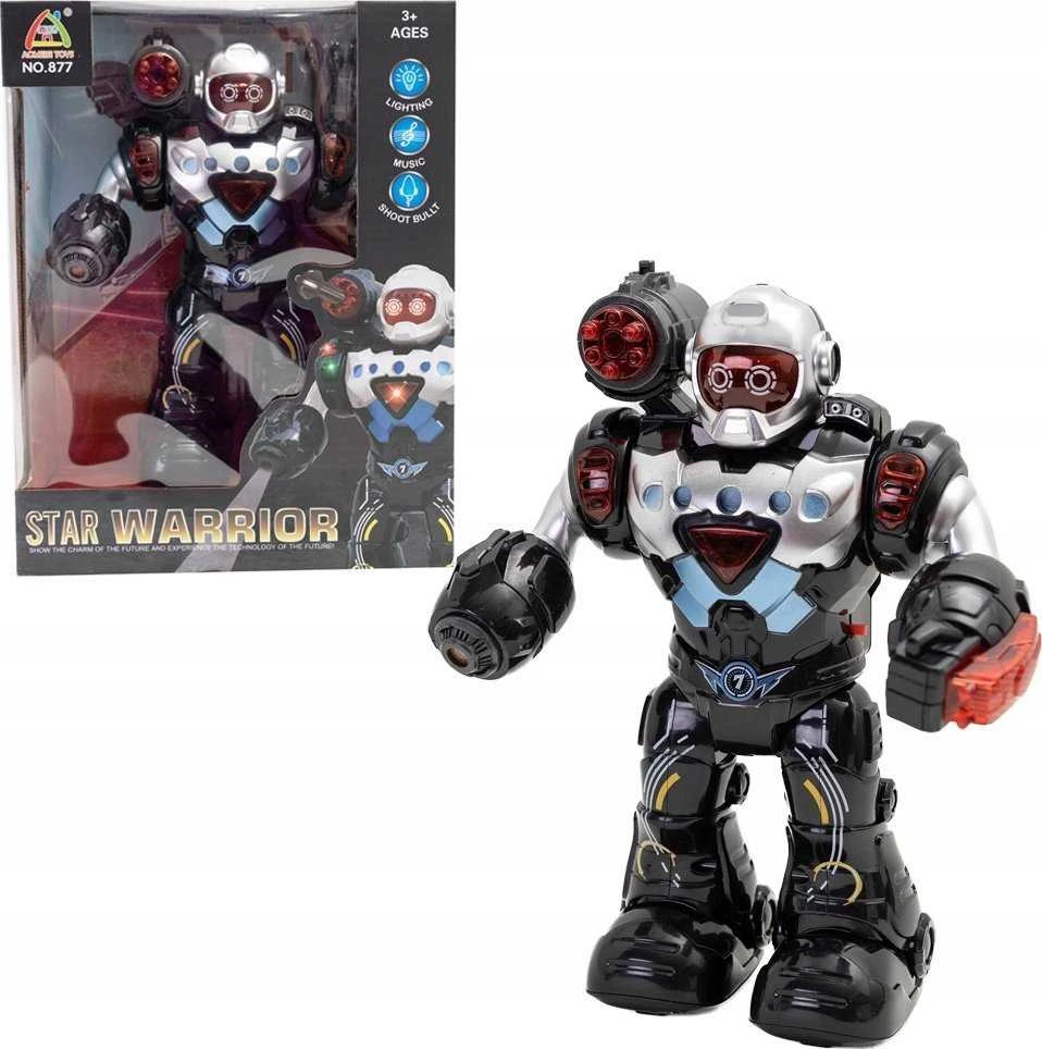 Askato Baterija varomas robotas