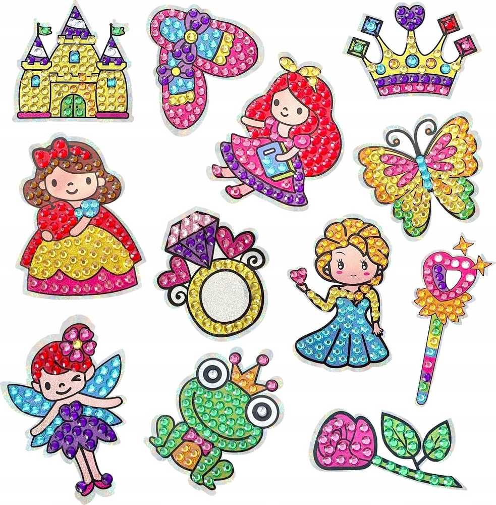 Askato Wyklejanie diamencikami Princesės 20584