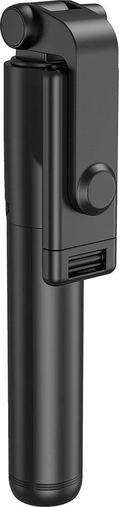 Wozinsky Asmenukių lazda WHS1Y telescopic tripod 1m with phone holder – juodos spalvos