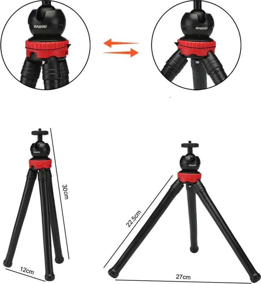 Asmenukių lazda Trikojis Flexible Juoda