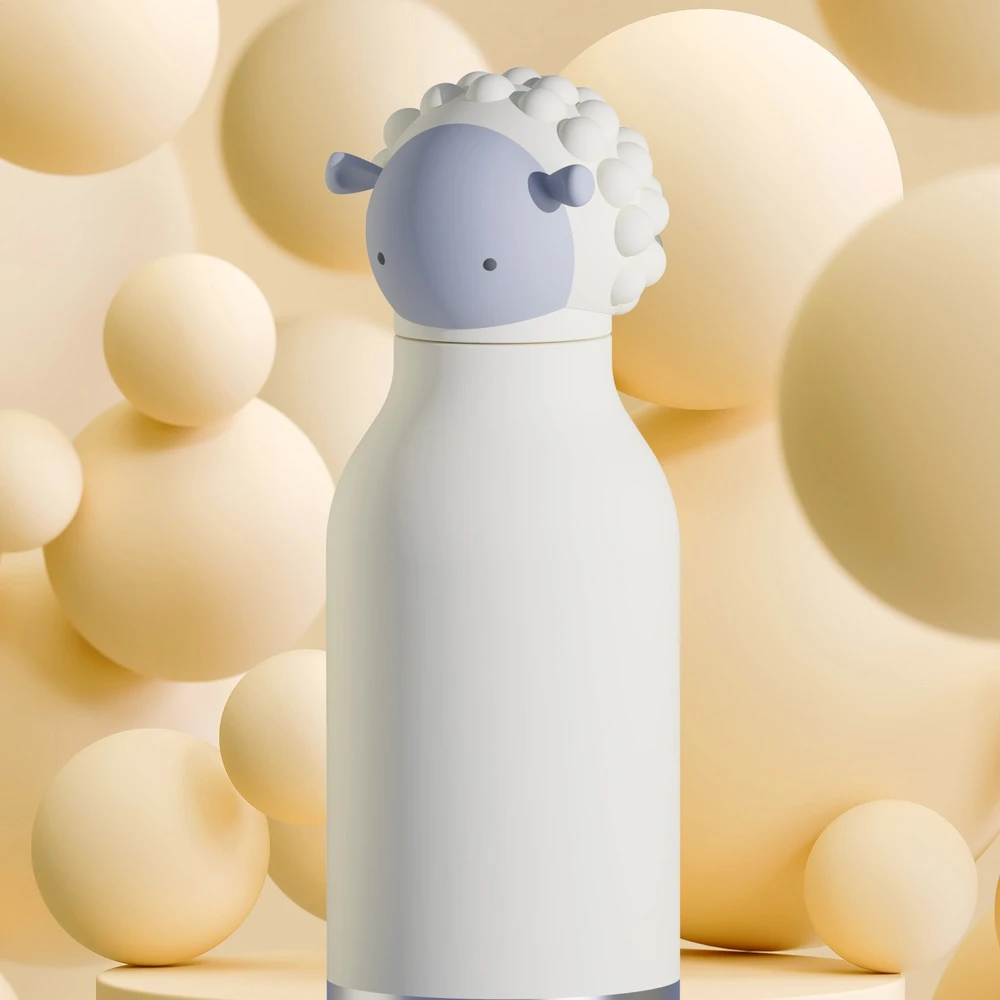 Asobu Bestie Owca 460 ml balta ir-mėlyna