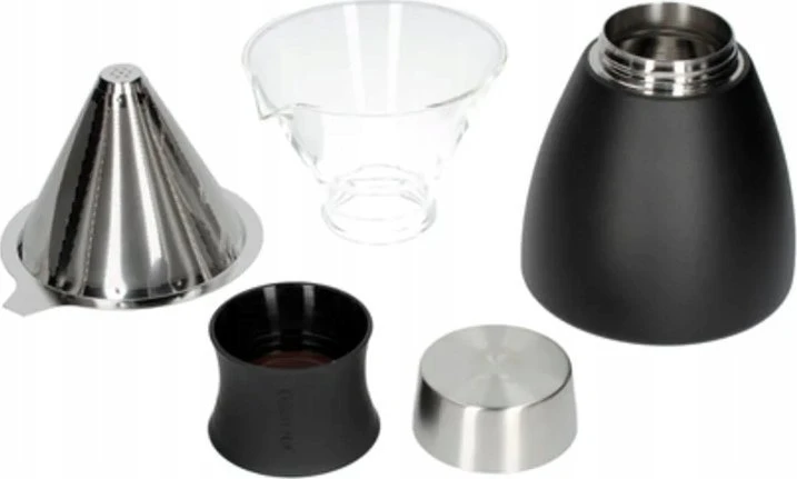 Asobu Pour Over Juodas/Juodas 6 cups