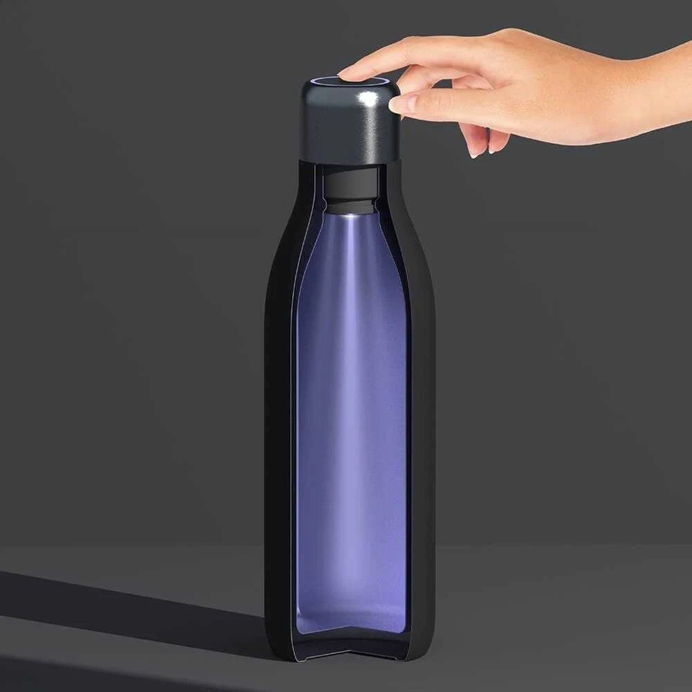 Asobu Asobu UV-Light Bottle Rožinė, 0.5 L