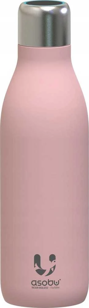 Asobu Asobu UV-Light Bottle Rožinė, 0.5 L