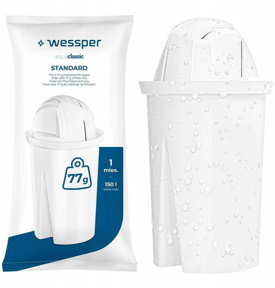 Filtro ąsotis Wessper Ąsotis D3 SLIM AQUACLASSIC (WES206-MT)