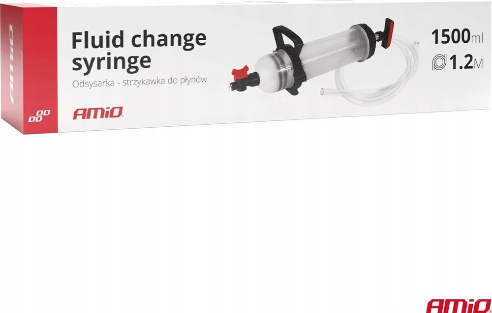 Skysčių švirkštas su žarnele 1500 ml AMIO-04278