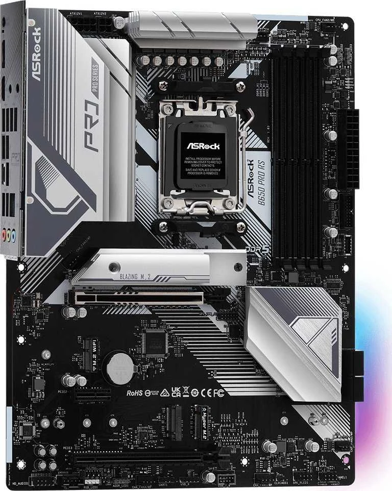 Pagrindinė plokštė ASROCK B650 PRO RS ATX MB AM5 4xDIMM DDR5