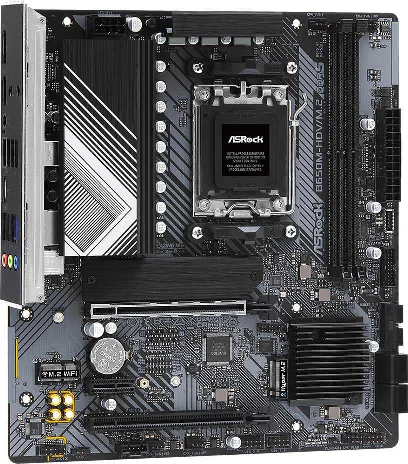 Pagrindinė plokštė ASRock B650M-HDV/M.2