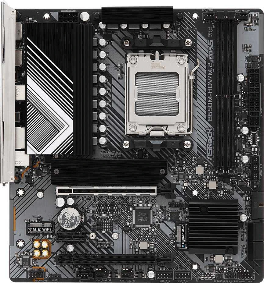 Pagrindinė plokštė ASRock B650M-HDV/M.2