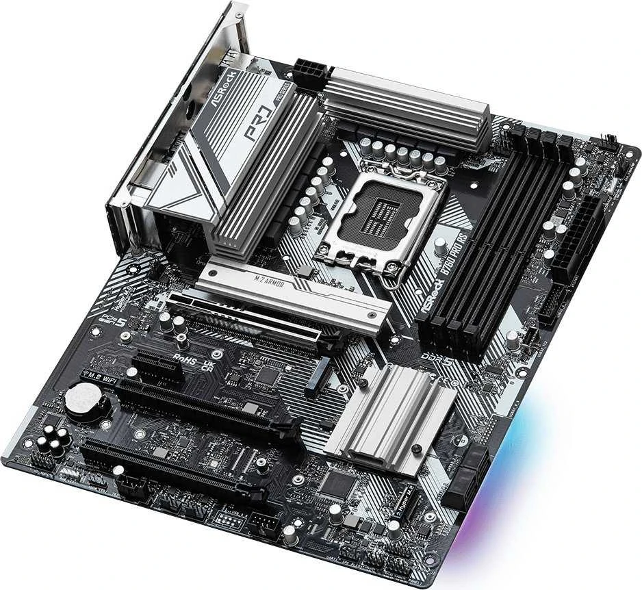 Pagrindinė plokštė ASROCK B760 PRO RS Socket 1700 DDR5 ATX