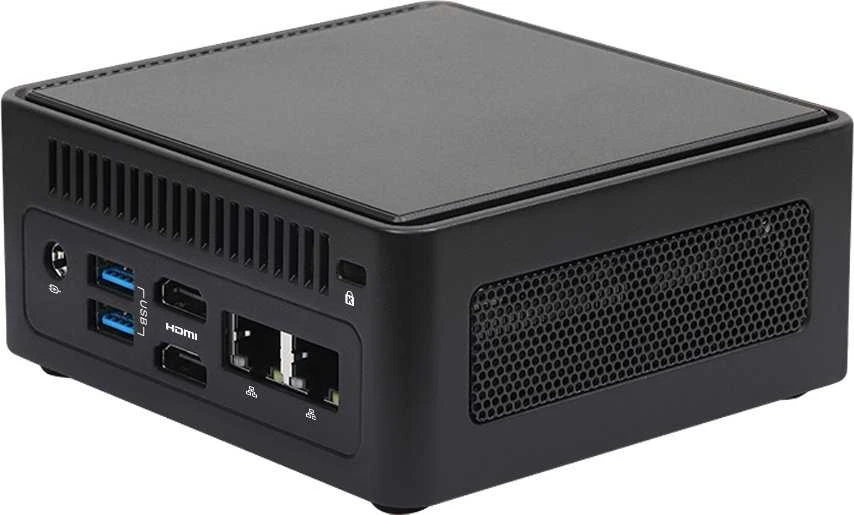 Kompiuteris ASRock ASROCK NUC BOX-225H Intel DP iš USB4/Sata3/4xUSB3.2/2x2.5 mažmeninės prekybos