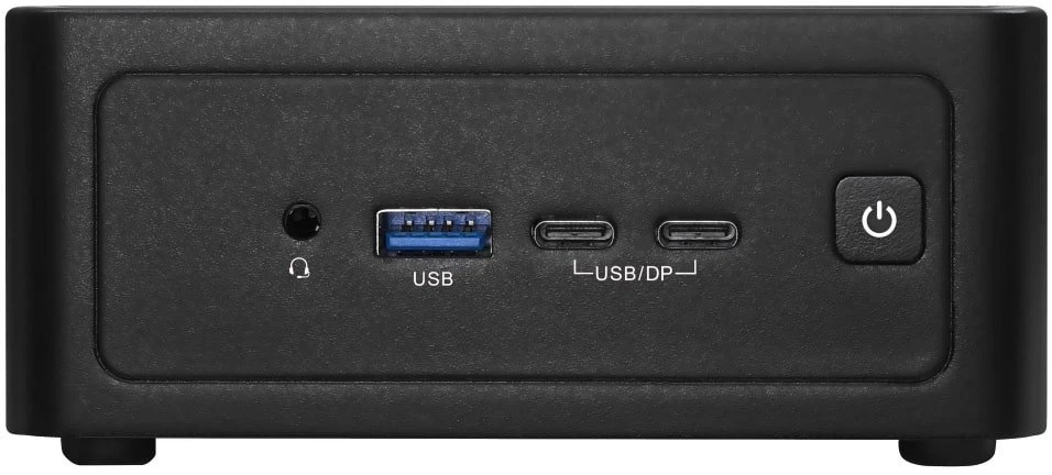 Kompiuteris ASRock ASROCK NUC BOX-255H Intel DP iš USB4/Sata3/4xUSB3.2/2x2.5GL mažmeninė prekyba