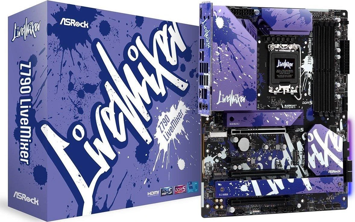 Pagrindinė plokštė ASRock Z790 LiveMixer