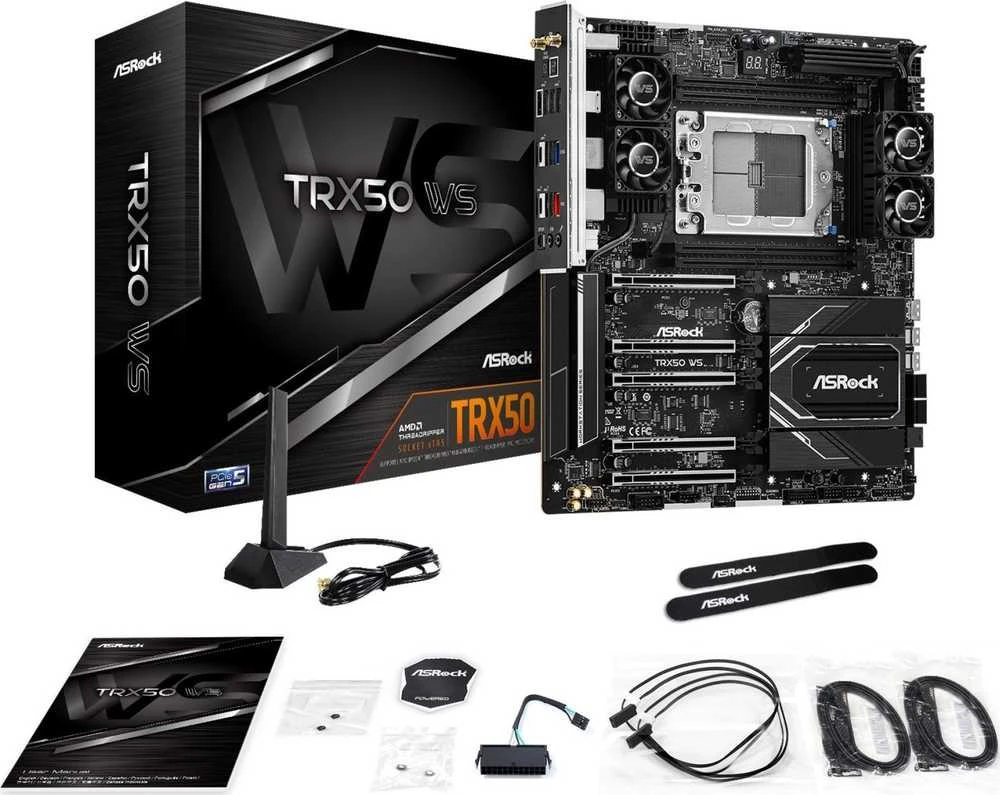 Pagrindinė plokštė AsRock TRX50 WS