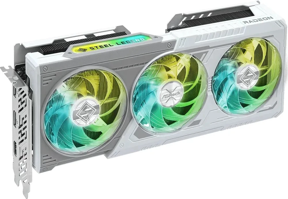 Vaizdo plokštė. Asrock RX9060XT Steel Legend 16GB OC