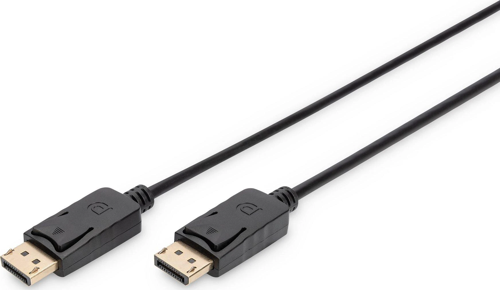 Assmann Electronic ASSMANN laidas Displayport DP/St - DP/St 2m AWG32 2xekranuotas juodas