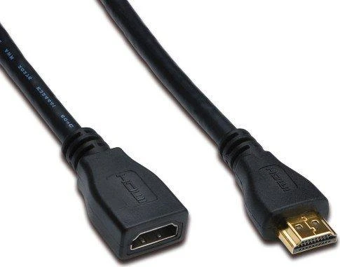 Assmann Electronic Assmann elektroninis DIGITUS HDMI prailginimo kabelis 4K/Ultra HD ir 3D + Ethernet jungtis 5 m