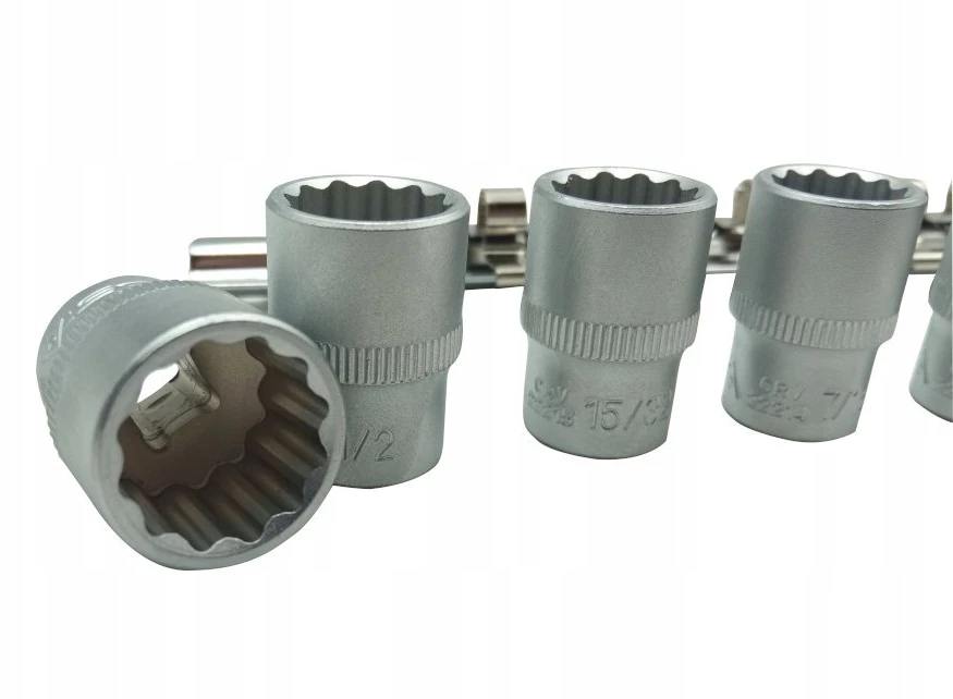 Asta Nasadki 1/4'' 12kąt.calowe komplektas (A-IN222)