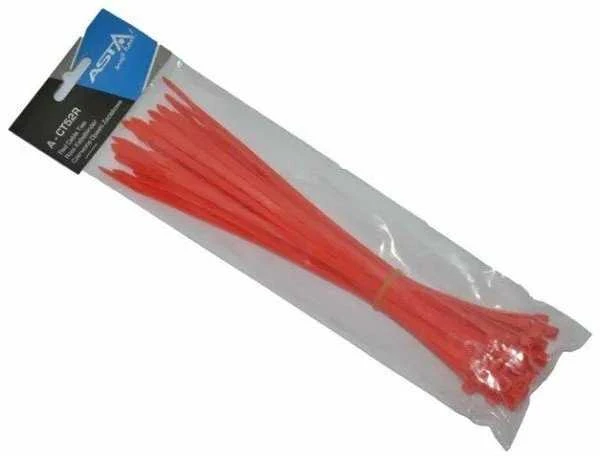 Asta Dirželiai užtraukiami tvirtinimo 5x250mm 50vnt geltoni