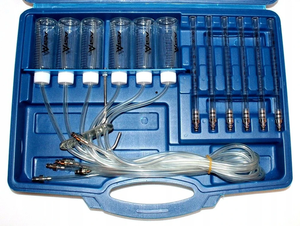 Asta Common Rail purkštukų testeris lagamine