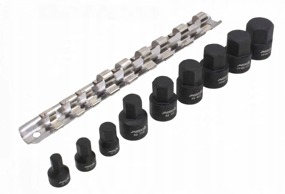 ASTA SMŪGINIŲ LIZDINIŲ RAKTŲ RINKINYS HEX COLIŲ 1/4″ – 3/8″