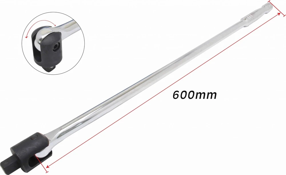 Rankena su šarnyru SATRA S-244060; 1/2''