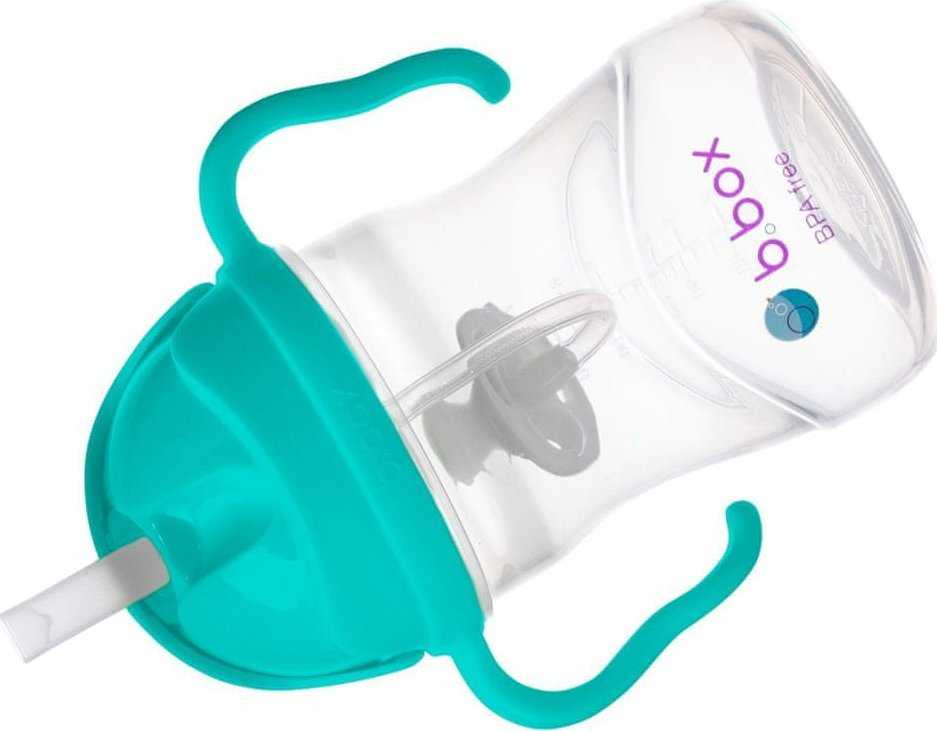 Astar Vaikų puodelis - B.BOX - Puodelis su šiaudeliu - 240 ml - Ergonomiškas - Atsparus smūgiams