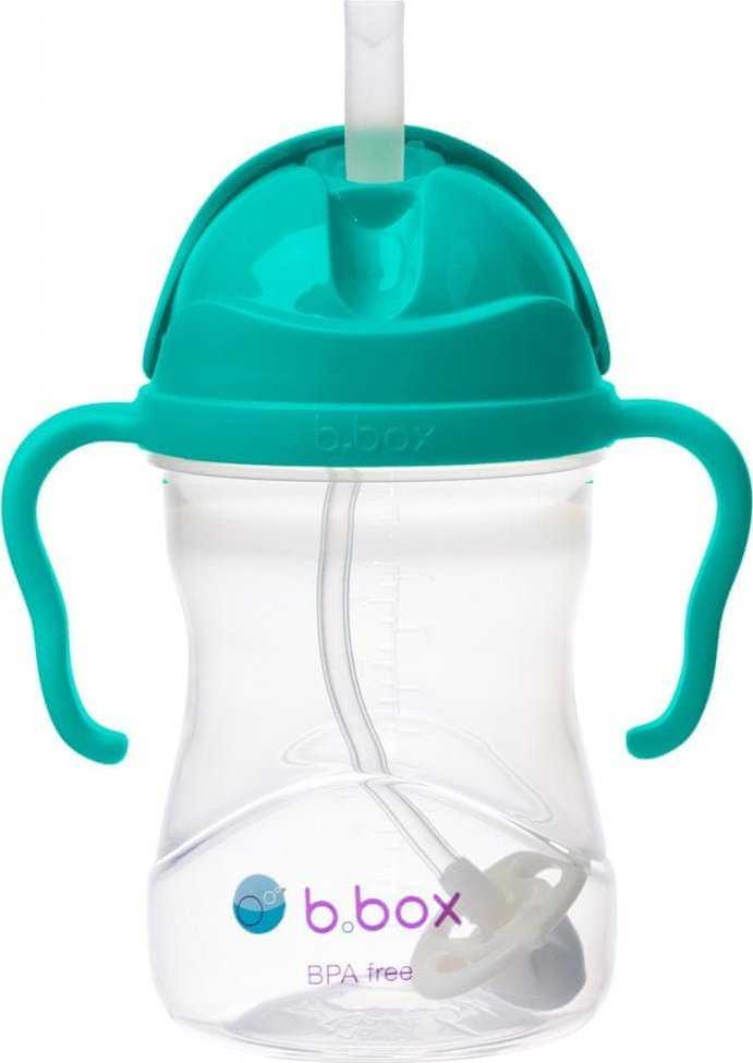 Astar Vaikų puodelis - B.BOX - Puodelis su šiaudeliu - 240 ml - Ergonomiškas - Atsparus smūgiams