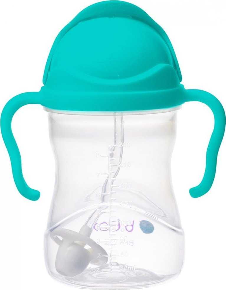 Astar Vaikų puodelis - B.BOX - Puodelis su šiaudeliu - 240 ml - Ergonomiškas - Atsparus smūgiams