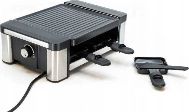 Astar Raclette elektrinis grilis Fritel RG 2130, sidabrinės/pilkos spalvos, 600 W
