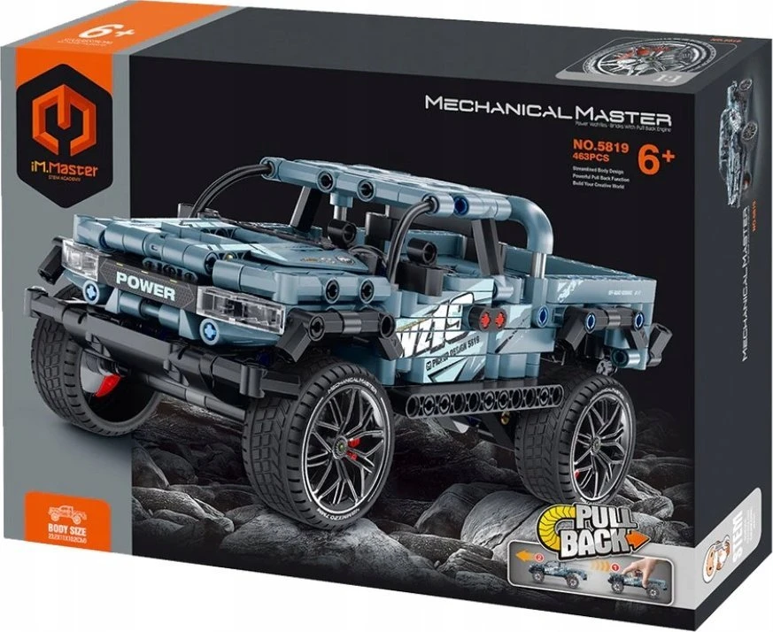 M&Z KOCKI IM. MASTER Blocks PICK-UP 463 ELEMENTAI