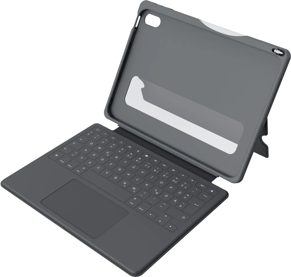 „Deqster Smart Rugged Touch PLUS“ klaviatūra „iPad“ 10,9 colio (10 gen.) „Apple“ išmanioji jungtis, vokiečių išdėstymas (QWERTZ)