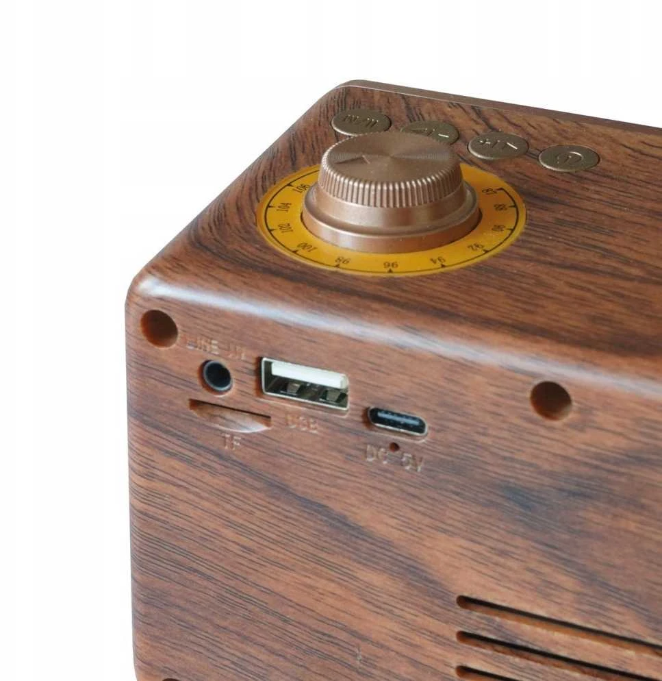 Astar Radio Modernus vintažinio stiliaus radijo imtuvas Tiross TS-464