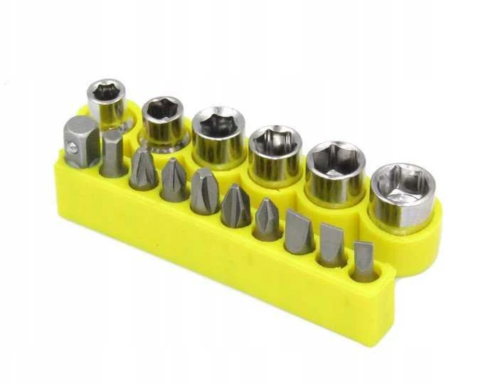 Grąžtas Wmc_Tools Atsuktuvas ir antgalių rinkinys WMC TOOLS 5171 17 vnt.