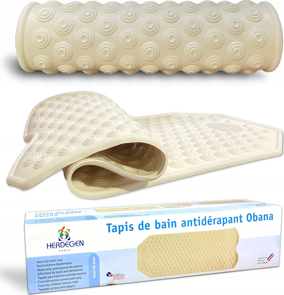 Neslystantis Vonios Kilimėlis - Aston 550801 Technopolimeras Bežinis
