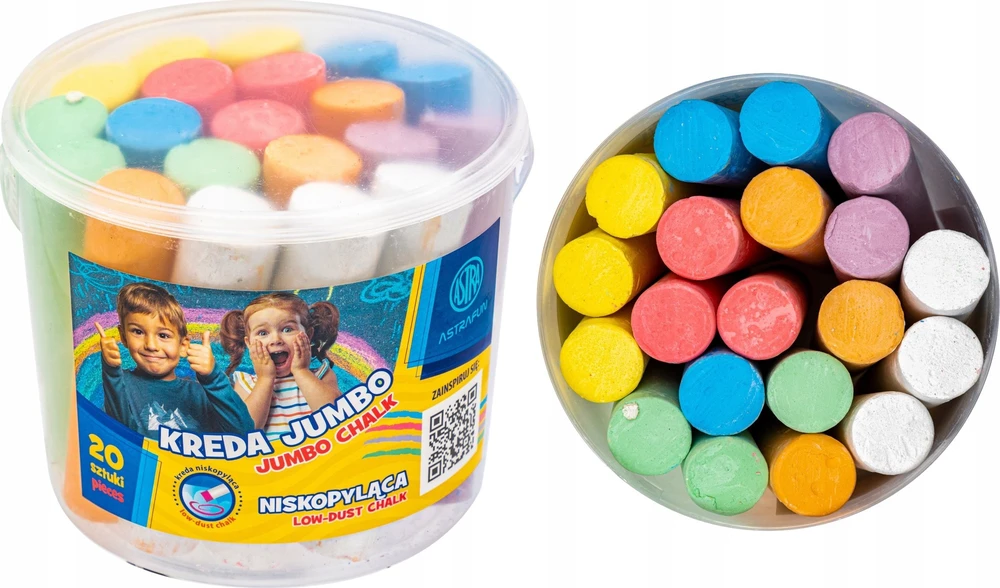 ASTRA KELIŲ KREIDA 20 vnt. JUMBO KIBIRE