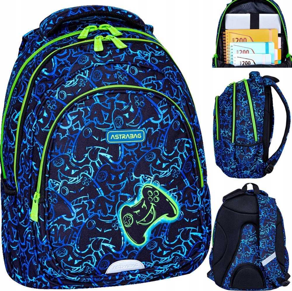 Astra Kuprinė dwukomorowy Astrabag Gaming AB300