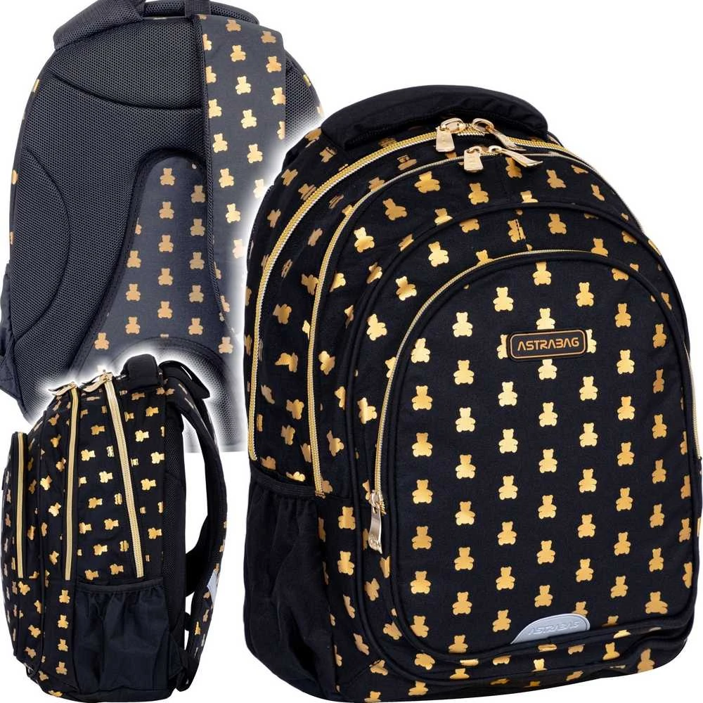 Astra Kuprinė dwukomorowy Astrabag Golden Teddy AB300