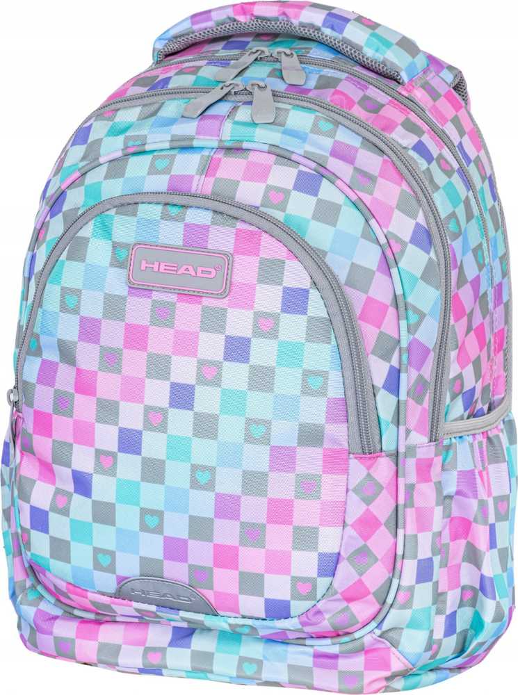 Astra Kuprinė Head Checkered Hearts Ab330 - Stilinga ir talpi