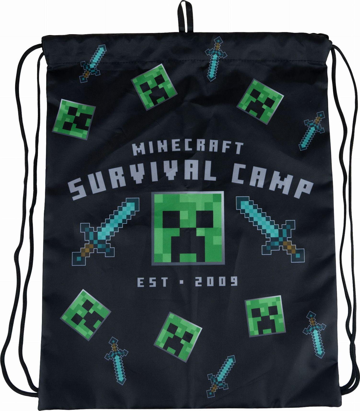 Astra Paladone Minecraft (Survival Camp) sportinis krepšys