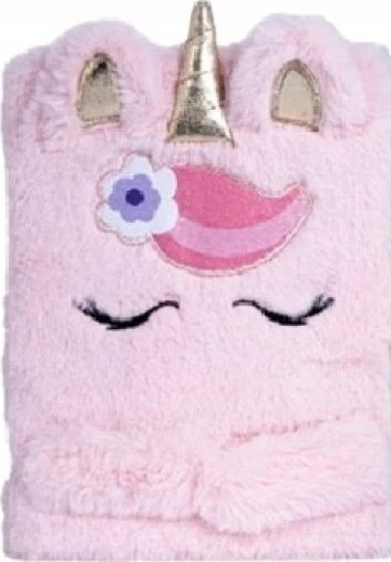 Astra penalas Trivietis pieštukų dėklas su užpildu Fluffy Unicorn ASTRA