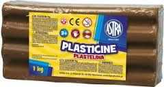 Plastelinas Astra 1kg, rudos spalvos