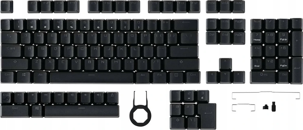 Klaviatūra ASUS klávesy ROG PBT DOUBLESHOT KEYCAP SET pro ROG RX jungikliai