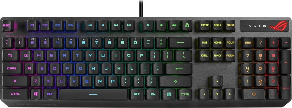 Klaviatūra ASUS klávesy ROG PBT DOUBLESHOT KEYCAP SET pro ROG RX jungikliai