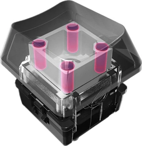 Klaviatūra ASUS klávesy ROG PBT DOUBLESHOT KEYCAP SET pro ROG RX jungikliai