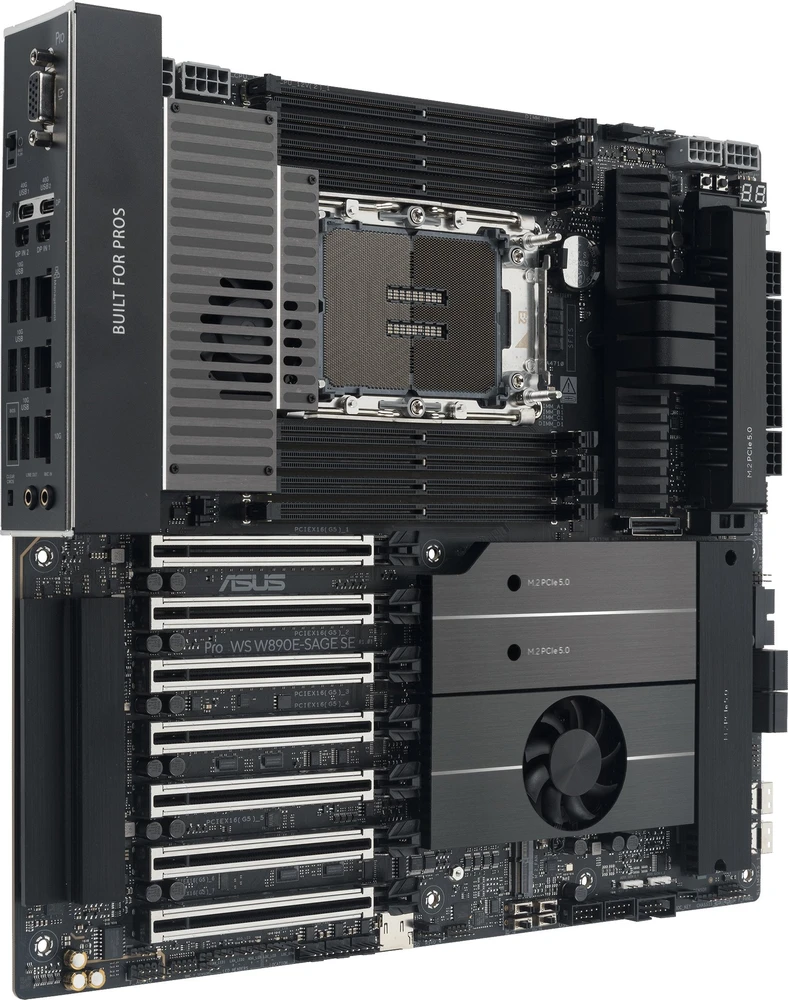 Pagrindinė plokštė Asus ASUS PRO WS W890E-SAGE SE (INTEL,4710,DDR5,EBB)
