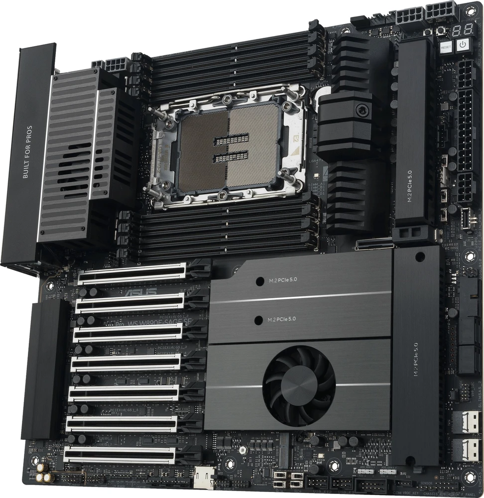 Pagrindinė plokštė Asus ASUS PRO WS W890E-SAGE SE (INTEL,4710,DDR5,EBB)