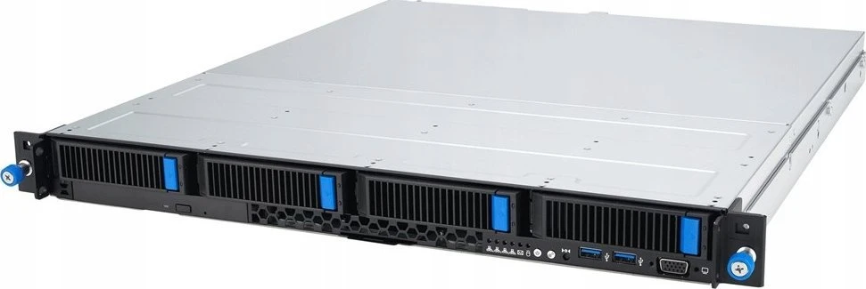 Serverių Korpusas - ASUS RS300-E12-PS4 Xeon E-2400, 128GB RAM, 350W Pilkas