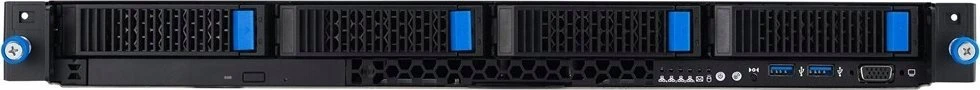 Serverių Korpusas - ASUS RS300-E12-PS4 Xeon E-2400, 128GB RAM, 350W Pilkas