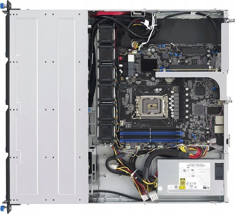 Serverių Korpusas - ASUS RS300-E12-PS4 Xeon E-2400, 128GB RAM, 350W Pilkas